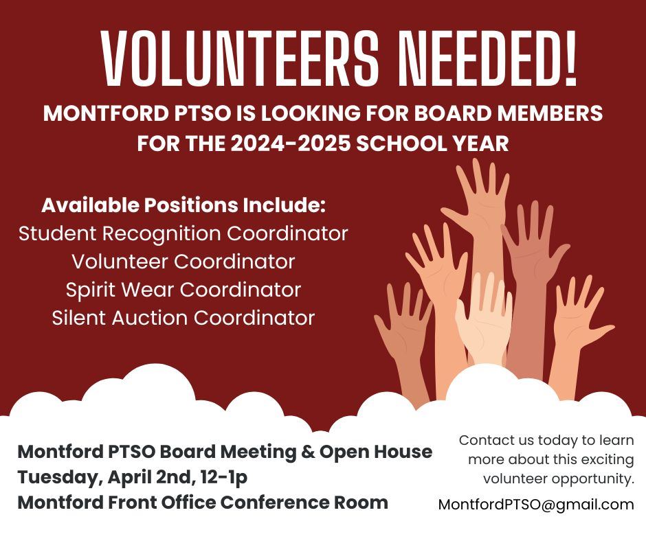 Call for Volunteers
